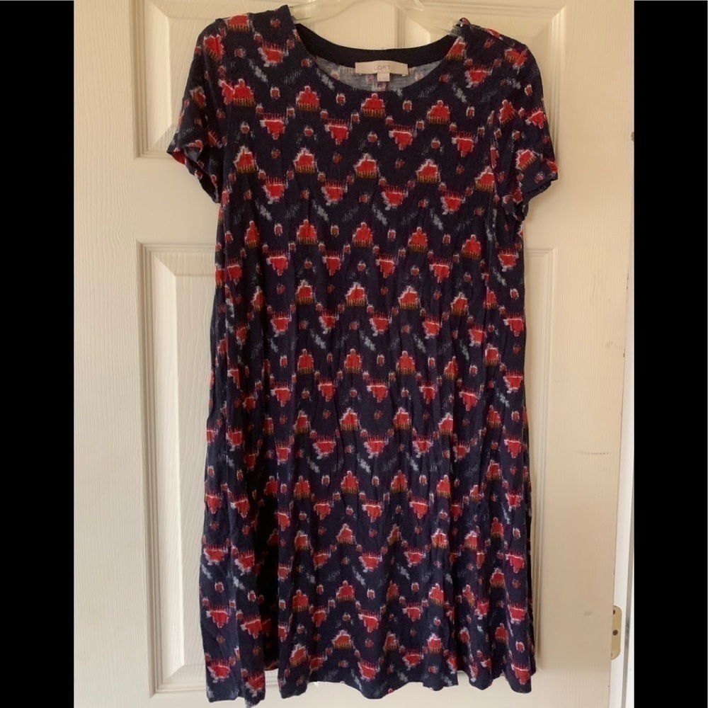 Loft cotton dress size medium